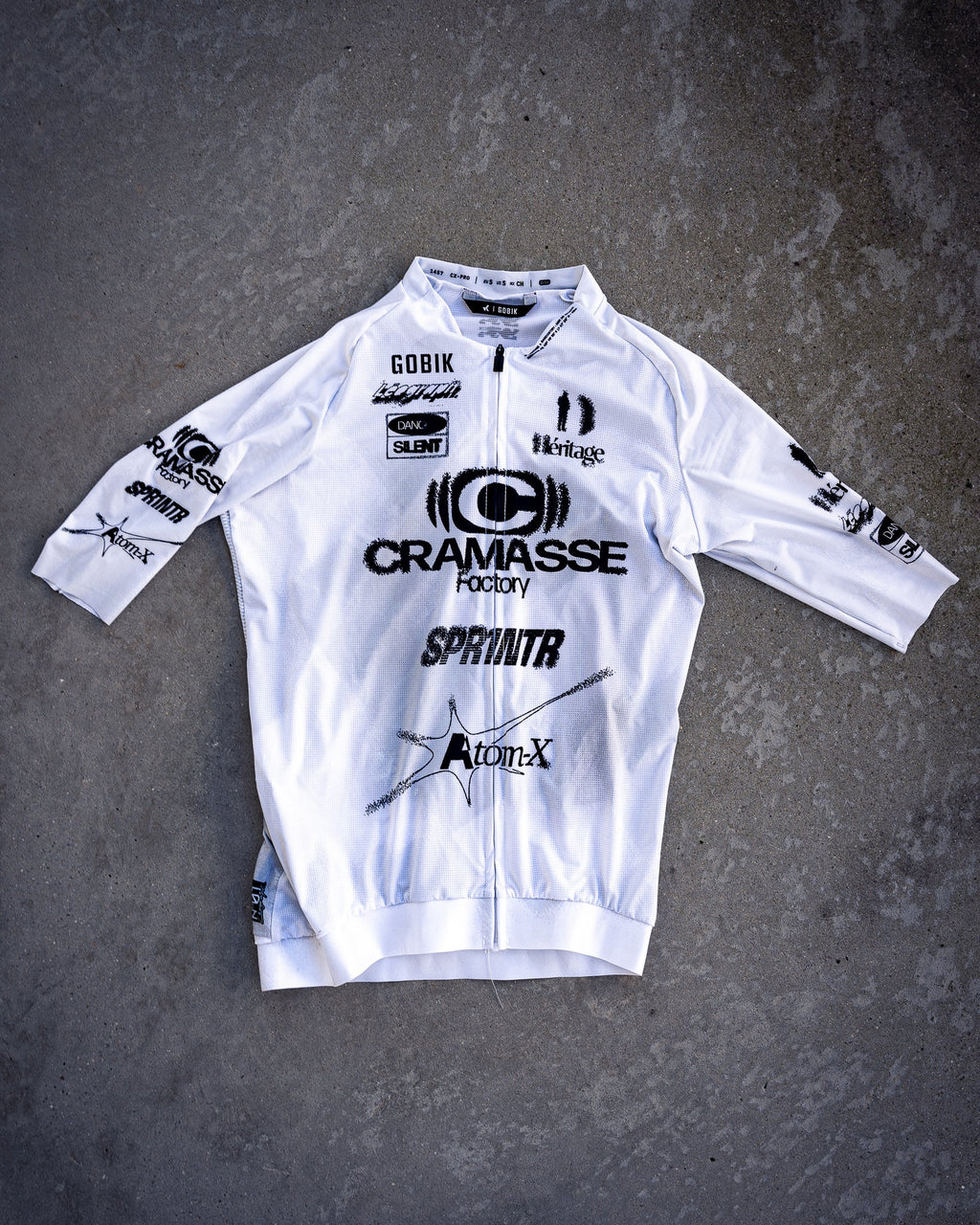 Maillot Gobik MC Edit. CRAMASSE 026 - Blanc