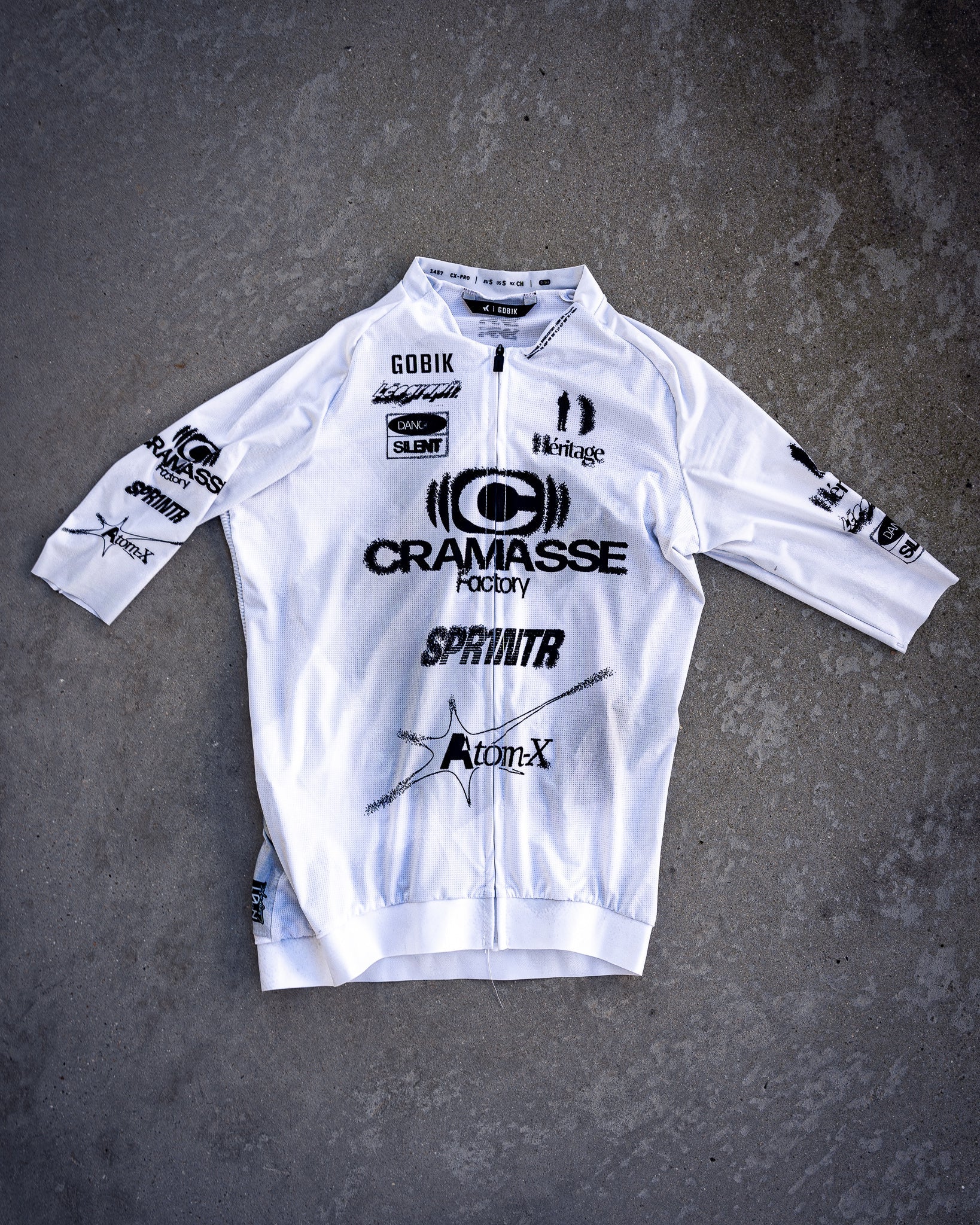 Maillot Gobik MC Edit. CRAMASSE 026 - Blanc